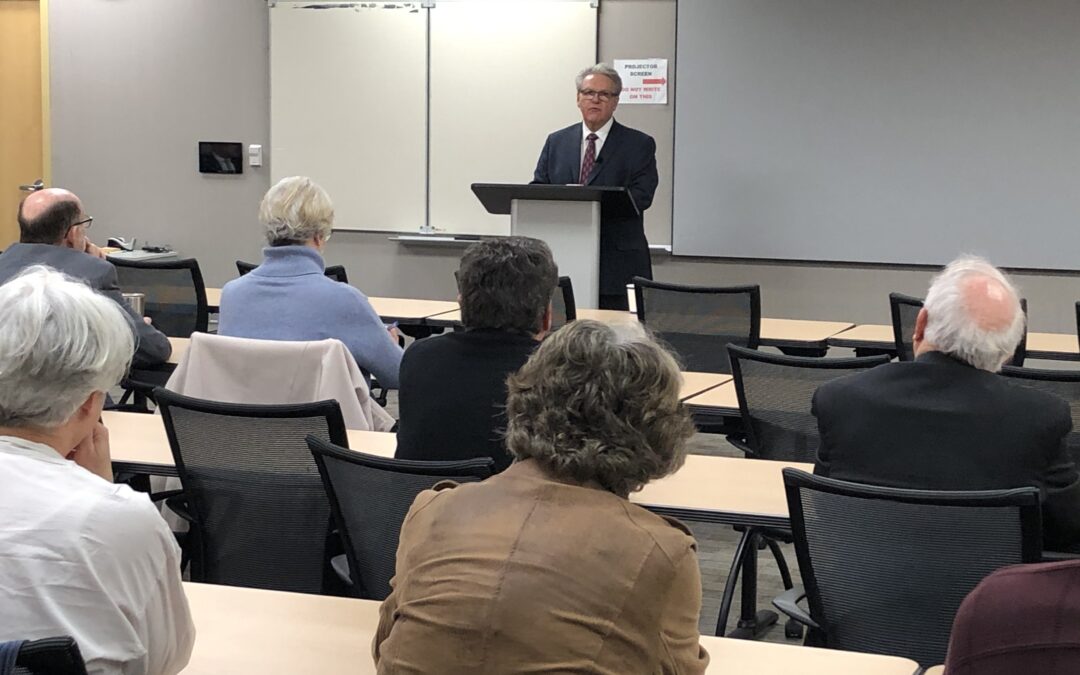 Senator Scheer Speaks at February Water Round Table